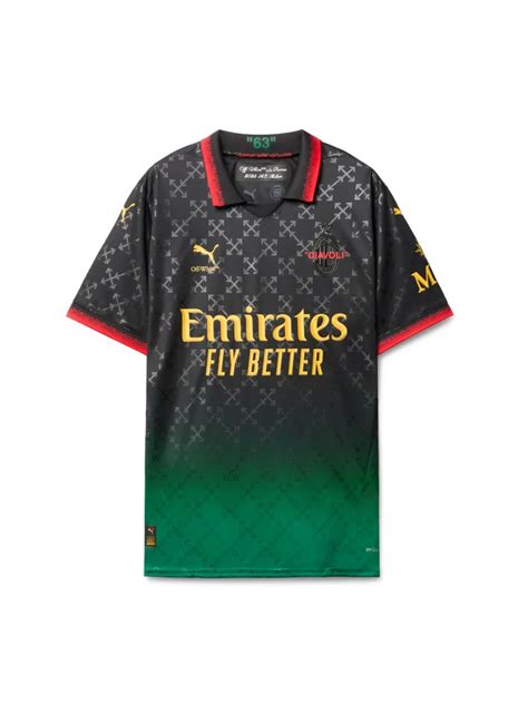 maglia milan off white